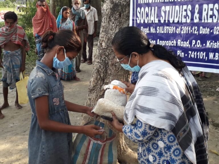 Relief distribution of KCSSR at Shimurali, Nadia