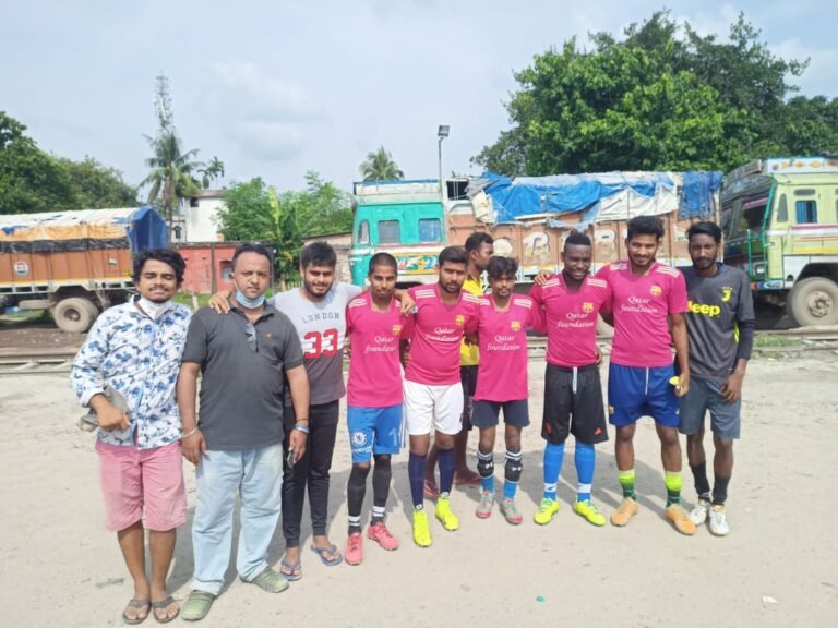 A day-night knockout football tournament organized by New Kalipur Peoples Football festival