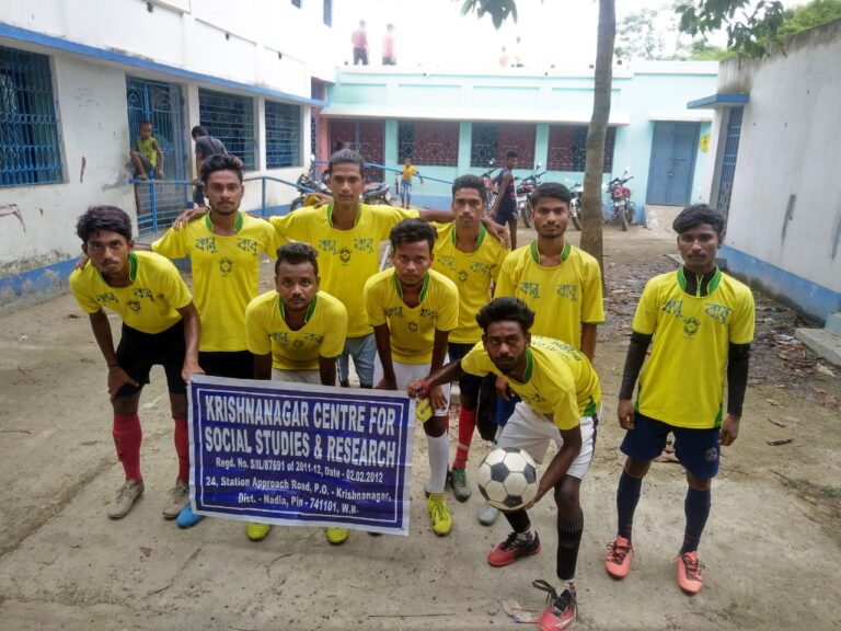 Football Tournament at Chapra Block on 18.07.2021