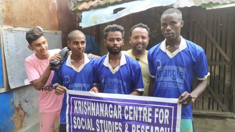 KCSSR won the champion trophy for One Day Football Tournament